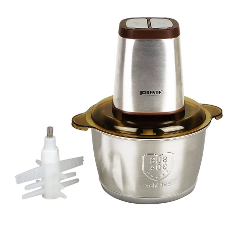 Máy xay thịt cối inox Lorente LT-2600S, 300W, 1.8L, Inox 304
