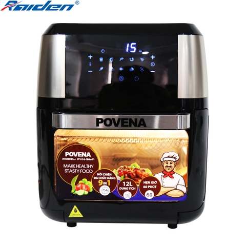Nồi chiên không dầu 12L Povena PVN-3611 (1tx1)
