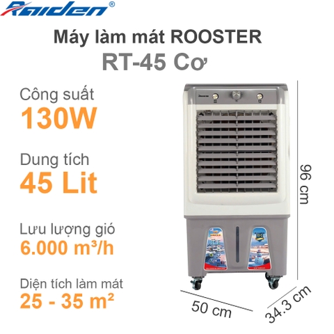 Quạt làm mát 45L Rooster RT45 Cơ