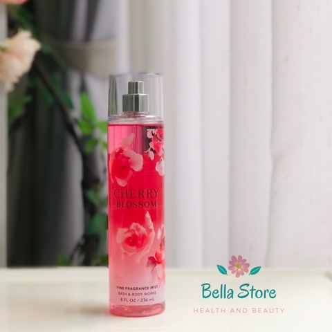Xịt thơm cơ thể Bath and Body Works Bodymist Cherry Blossom