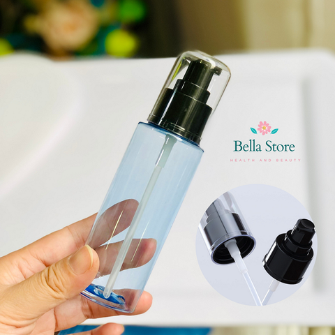Chai vòi nhấn đựng lotion, sữa rửa mặt trơn màu