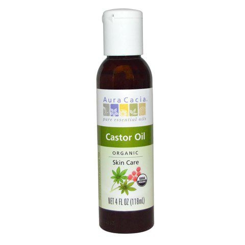Dầu thầu dầu hữu cơ Aura Cacia 118 ml