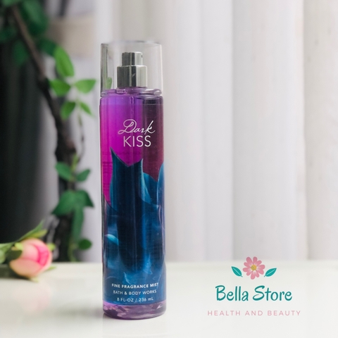 Xịt thơm cơ thể Bath and Body Works Body Spray Dark Kiss