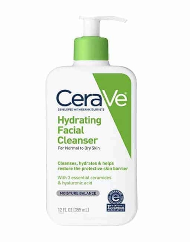 Sữa Rửa Mặt CeraVe Hydrating Cleanser for Dry Skin