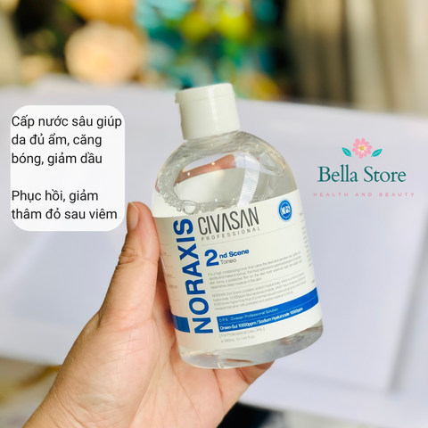 Toner Civasan dưỡng ẩm căng bóng da Noraxis 2nd Scene