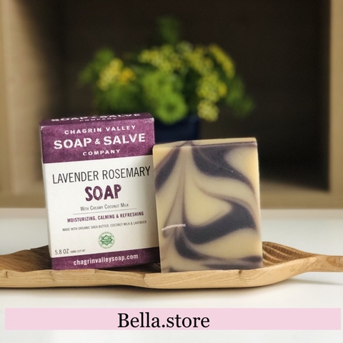 [Organic] Xà phòng hữu cơ Chagrin Valley Lavender Rosemary Soap