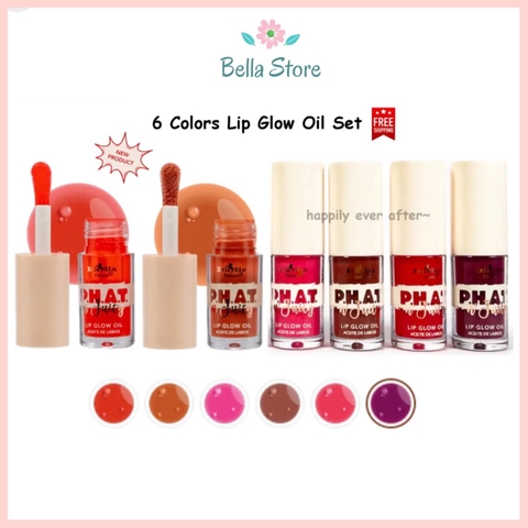 Son dưỡng có màu Italia Deluxe P.H.A.T n' Juicy - Lip Glow Oil