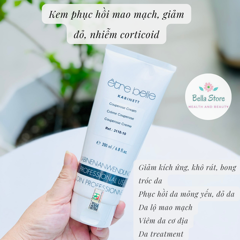 Kem phục hồi mao mạch, da nhiễm corticoid Être Belle Couperose hàng Đức