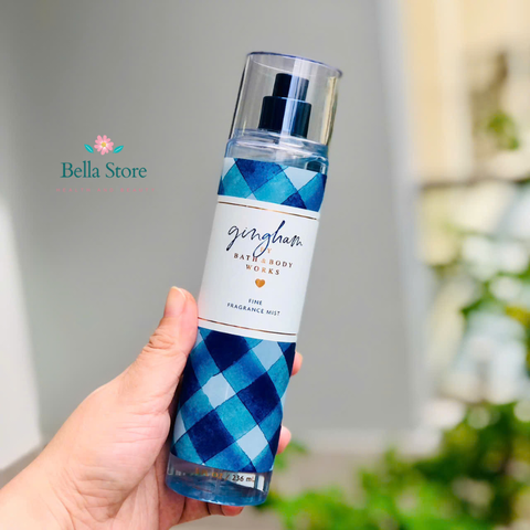Xịt thơm cơ thể Bath and Body Works Body Spray Mist Gingham