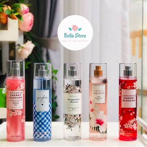 Xịt thơm toàn thân Bodymist Bath and Body Works BBW