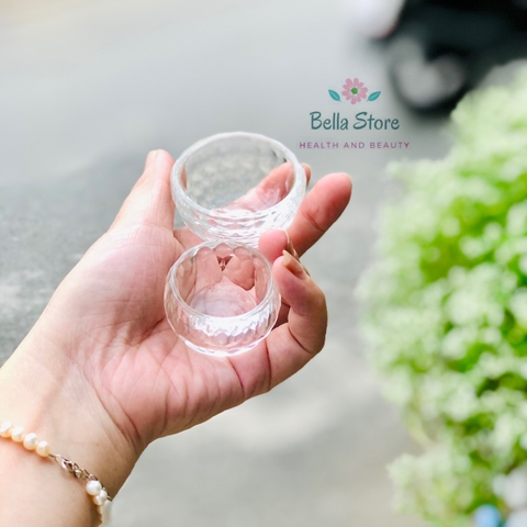 Chén thủy tinh dùng peel da đắp mặt nạ