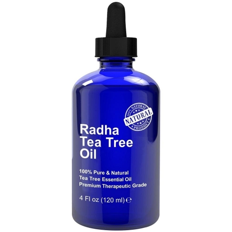 Tinh dầu tràm trà trị mụn nguyên chất Radha Tea Tree Oil 100% Pure Natural
