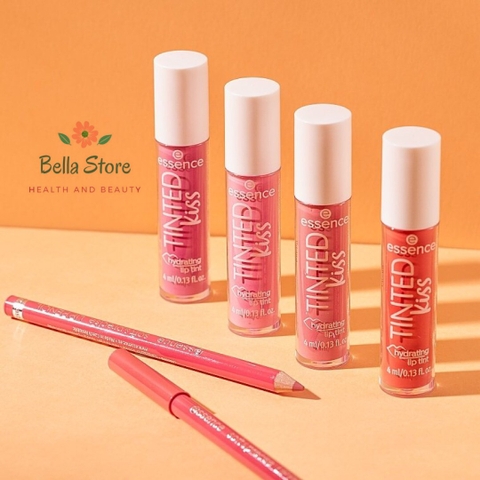 Son tint có màu Essence Tinted Kiss Hydrating Lip Tint