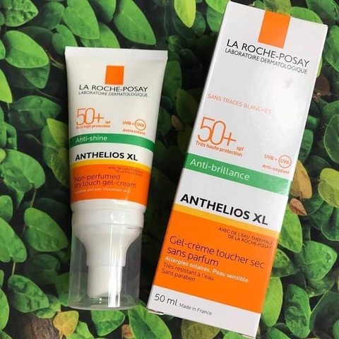 Kem chống nắng La roche posay Gel Cream Dry Touch SPF50 (vạch xanh)