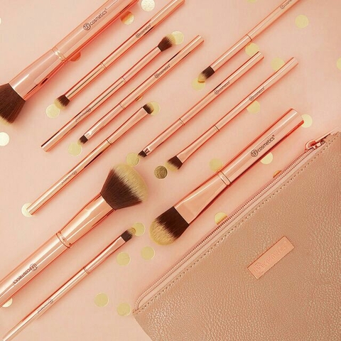 Bộ cọ BHCosmetics Metal Rose