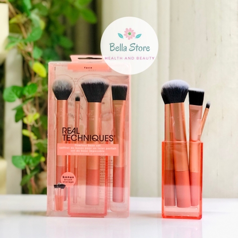 [Tách set] Bộ cọ Real Techniques Flawless Base Set mẫu mới