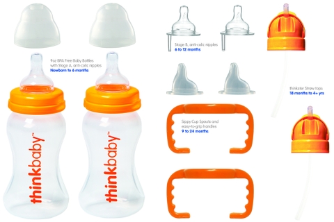 Bộ bình sữa Thinkbaby All In One Set