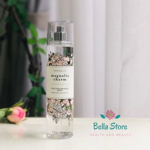 Xịt thơm cơ thể Bath and Body Works Bodymist Magnolia Charm