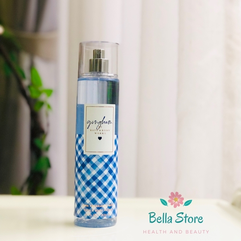 Xịt thơm cơ thể Bath and Body Works Body Spray Mist Gingham