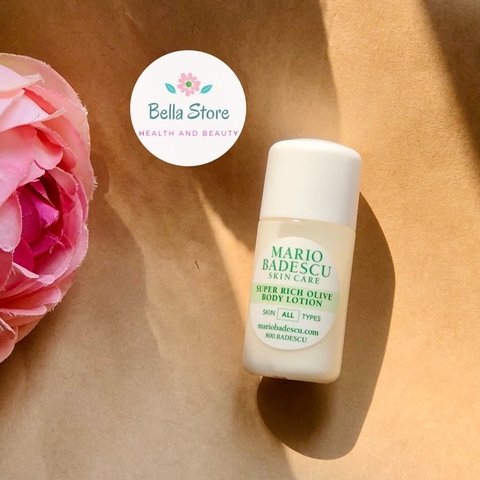 Sữa dưỡng thể Mario Badescu Olive Super Rich Body Lotion mini