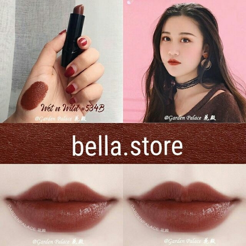 Son wet n Wild Silk Finish Lipstick - Mink Brown 534B