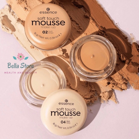 [Đọc lưu ý] Phấn tươi mỏng mịn và che khuyết điểm Essence Soft Touch Mousse