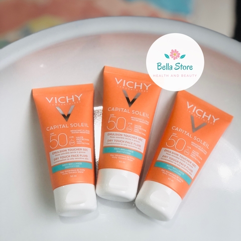 Kem chống nắng cho da treatment Vichy Capital Soleil SPF50 50ml