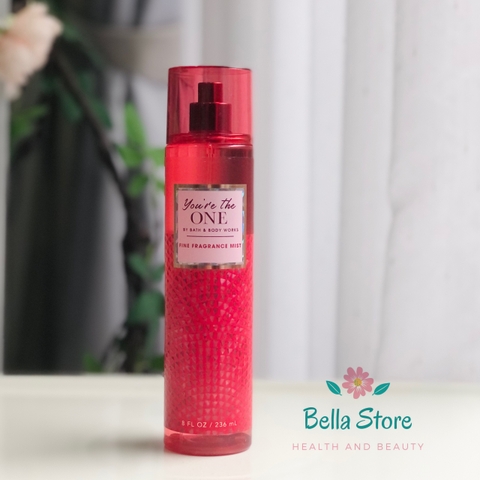 Xịt thơm cơ thể Bath and Body Works Body Mist You're The One