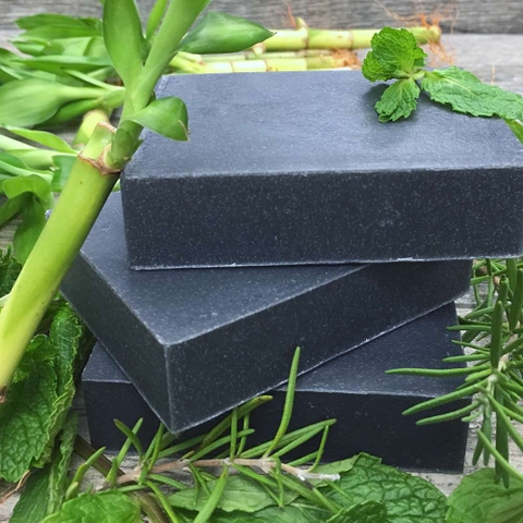 [Organic] Xà phòng than hoạt tính thải độc da Chagrin Valley Bamboo Charcoal Soap