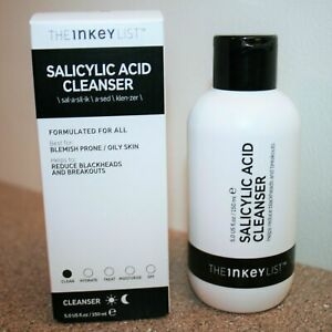 Sữa rửa mặt trị mụn BHA 2% The Inkey List Salicylic Acid Acne + Pore Cleanser