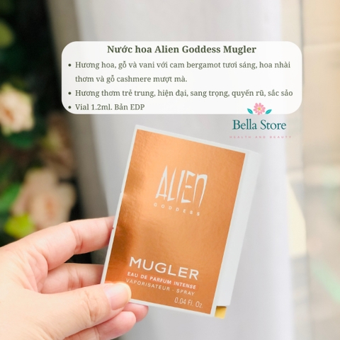 Nước hoa nữ Alien Mugler Goddess EDP Vial 1.2ml (hoa cỏ phương Đông)