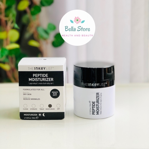 Kem dưỡng ẩm phục hồi da The Inkey List Peptide Moisturizer