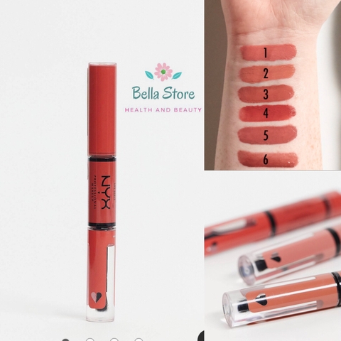 Son kem bóng lâu trôi NYX Shine Loud Lip Color & Gloss