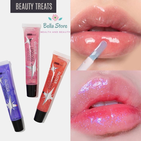Son bóng dưỡng ẩm có nhũ Beauty Treats Gilter Lipgloss