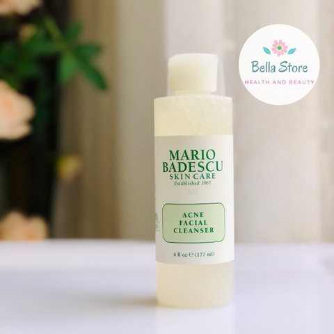 [BHA] Sữa rửa mặt trị mụn Mario Badescu Acne Facial Cleanser