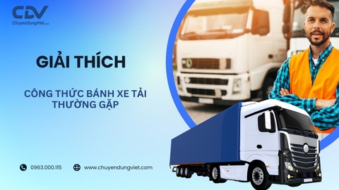 CÔNG THỨC BÁNH XE LÀ GÌ? TÌM HIỂU CÁC CÔNG THỨC BÁNH XE TẢI THƯỜNG GẶP