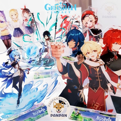 Mô Hình Standee acrylic Anime Genshin Impact (2)