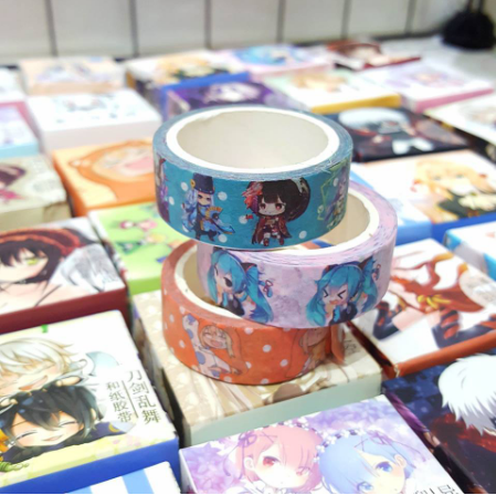 Băng Keo Giấy (Washi Tape) hình Anime nhiều series