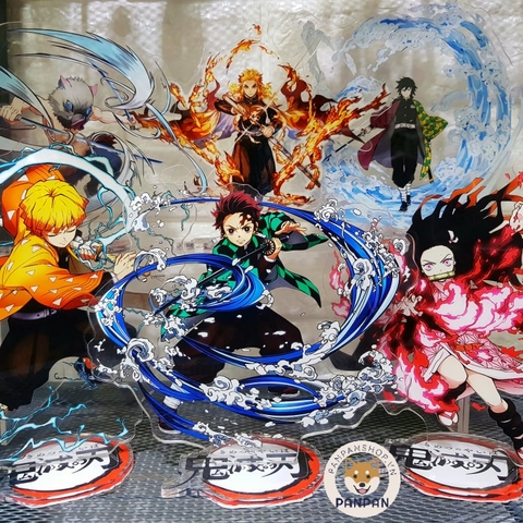 Mô Hình Standee acrylic Anime Kimetsu no Yaiba - Thanh Gươm Diệt Quỷ (15cm)