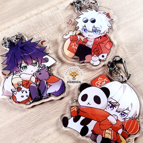 Móc khóa Anime DELUXE Jujutsu Kaisen Năm Mới (6cm)