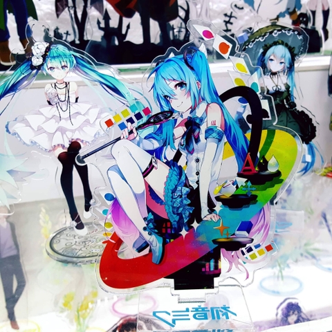 Mô Hình Standee acrylic anime hình Hatsune Miku