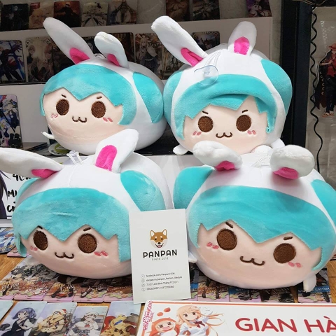 Gối Mochi Hatsune Miku thỏ (20cm)