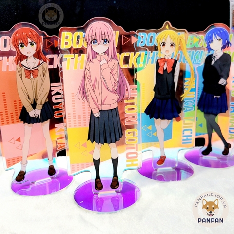 Mô hình standee Anime Bocchi The Rock hiệu ứng Hologram (16cm)