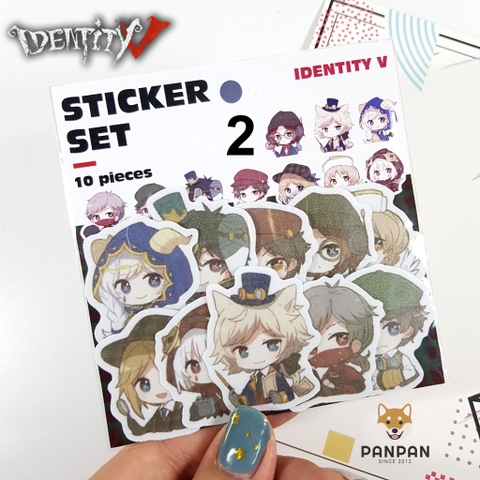 Sticker Set Identity V (10 HÌNH)