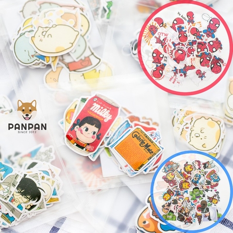 Sticker Washi Anime Nhiều Series (từ 23-39 hình)