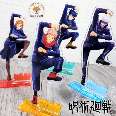 Mô Hình Standee acrylic Anime Jujutsu Kaisen Ending 1 kèm bảng tên (15cm)