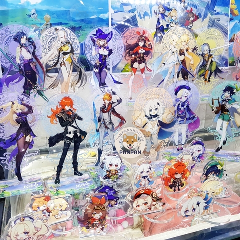 Mô Hình Standee acrylic Anime Genshin Impact