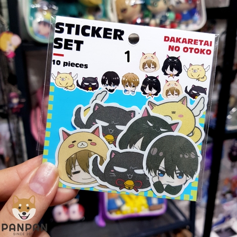 Sticker Set Dakaretai No Otoko (10 HÌNH DÁN)
