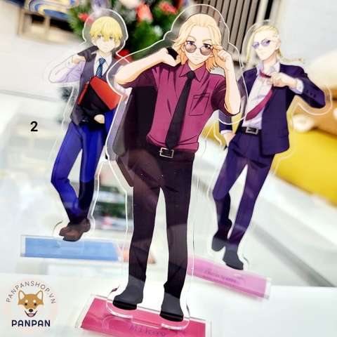 Mô Hình Standee acrylic Anime Tokyo Revengers Đồ Vest (15cm)