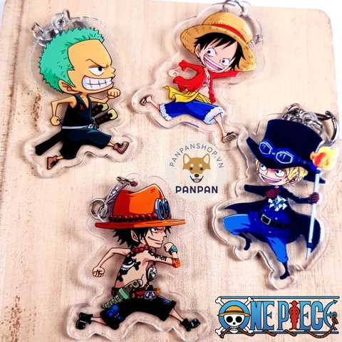 Móc Khoá Anime Mica Acrylic One Piece 2 (6cm)